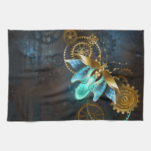 Steampunk Firefly Kitchen Towel