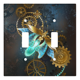 Steampunk Firefly Light Switch Cover