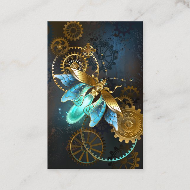 Steampunk Firefly Loyalty Card (Front)