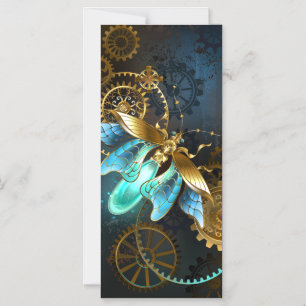 Steampunk Firefly Magnetic Invitation