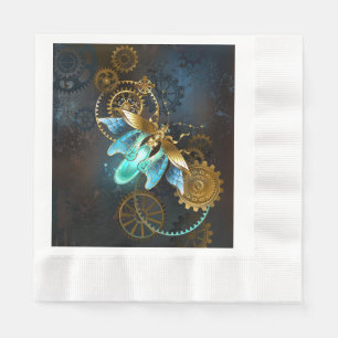 Steampunk Firefly Napkins