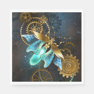 Steampunk Firefly Napkins