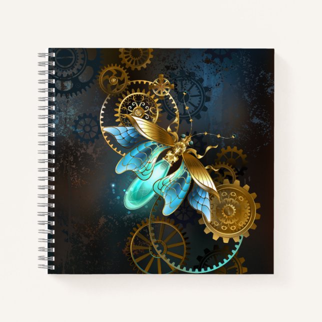 Steampunk Firefly Notebook (Front)