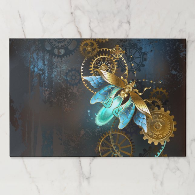 Steampunk Firefly Paper Pad (Front)