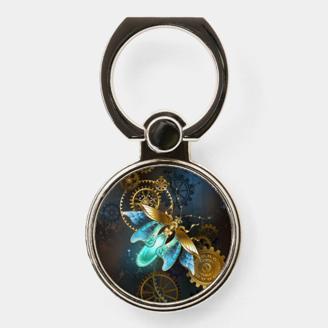 Steampunk Firefly Phone Ring Stand (Front)