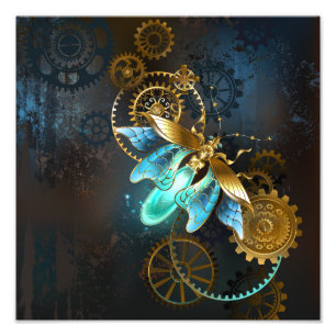 Steampunk Firefly Photo Print