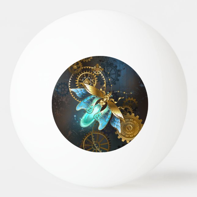 Steampunk Firefly Ping Pong Ball (Front)