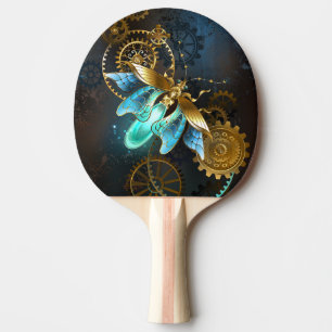 Steampunk Firefly Ping Pong Paddle