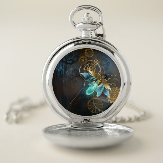 Steampunk Firefly Pocket Watch (Inside)