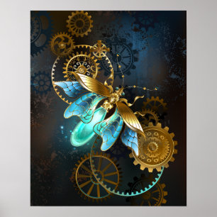 Steampunk Firefly Poster