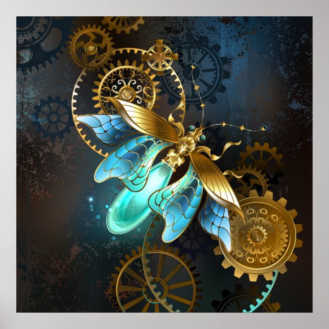 Steampunk Firefly Poster (Front)