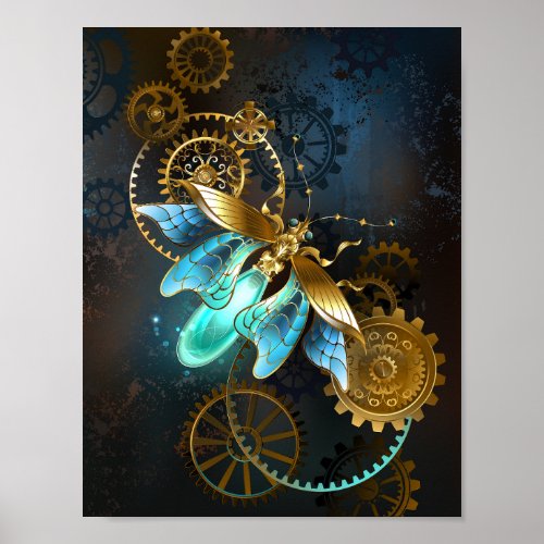 Steampunk Firefly Poster