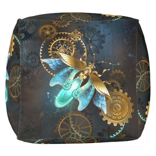 Steampunk Firefly Pouf (Bottom)