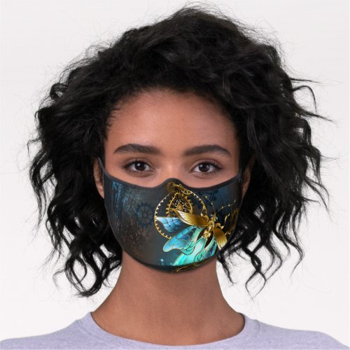 Steampunk Firefly Premium Face Mask