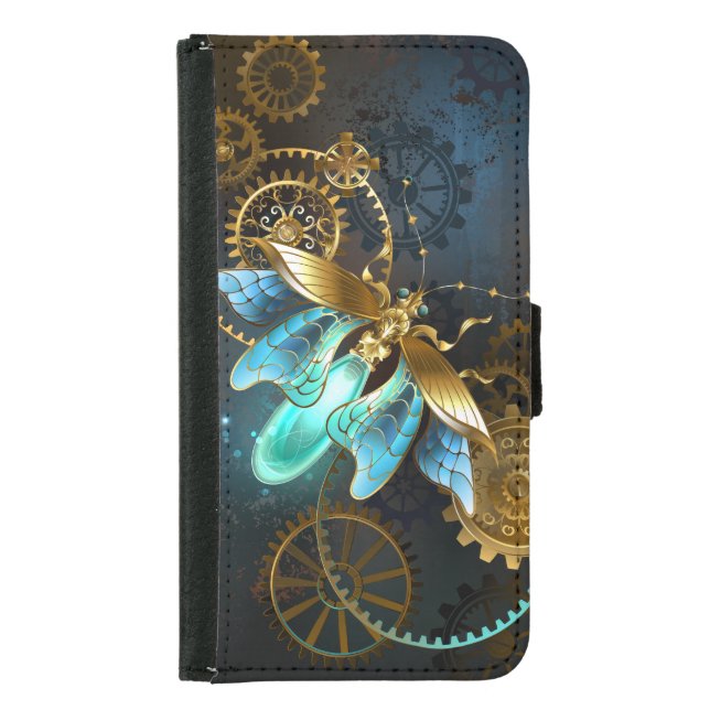 Steampunk Firefly Samsung Galaxy Wallet Case (Front)