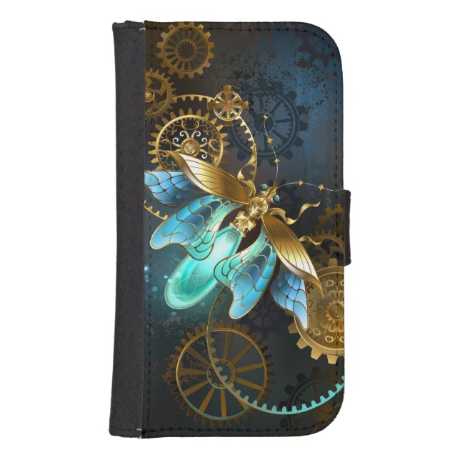 Steampunk Firefly Samsung Galaxy Wallet Case (Front)