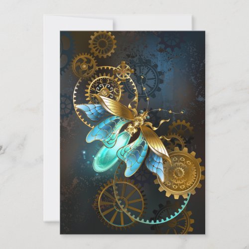 Steampunk Firefly Save The Date