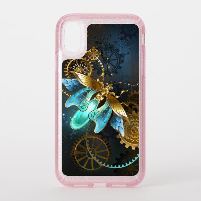 Steampunk Firefly Speck iPhone XR Case (Front)