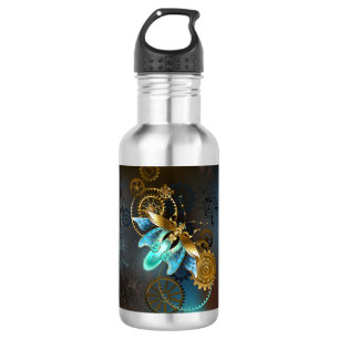 Steampunk Firefly Stainless Steel Water Bottle