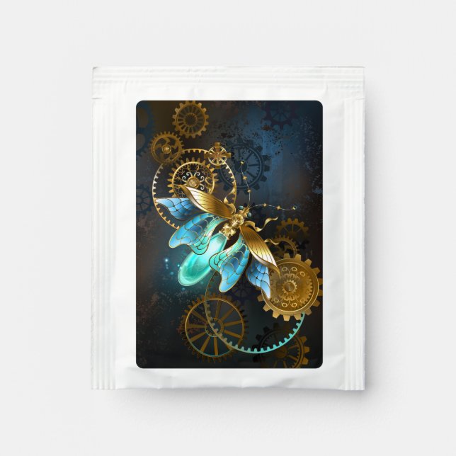 Steampunk Firefly Tea Bag Drink Mix (Front)