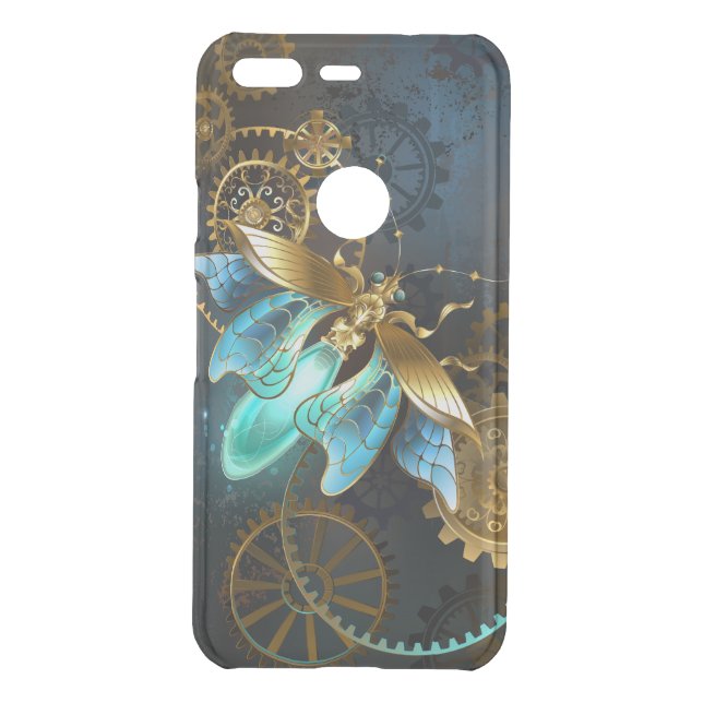 Steampunk Firefly Uncommon Google Pixel Case (Back)