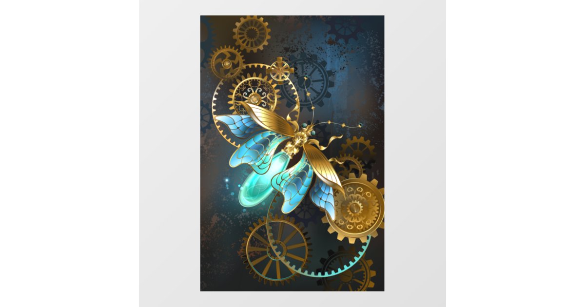 Steampunk Firefly Wall Decal | Zazzle