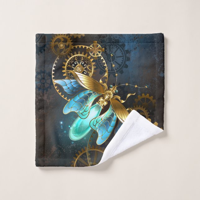 Steampunk Firefly Wash Cloth (Wash Cloth)