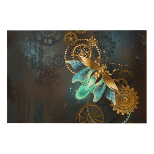 Steampunk Firefly Wood Wall Art