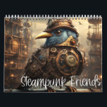 Steampunk Friends Calendar<br><div class="desc">Enjoy an animal friend decked out in their finest steampunk attire each month.</div>