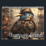 Steampunk Friends Calendar<br><div class="desc">Enjoy an animal friend decked out in their finest steampunk attire each month.</div>