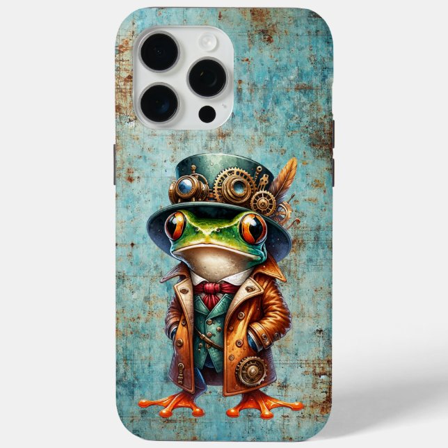 Steampunk Frog Case-Mate iPhone Case (Back)