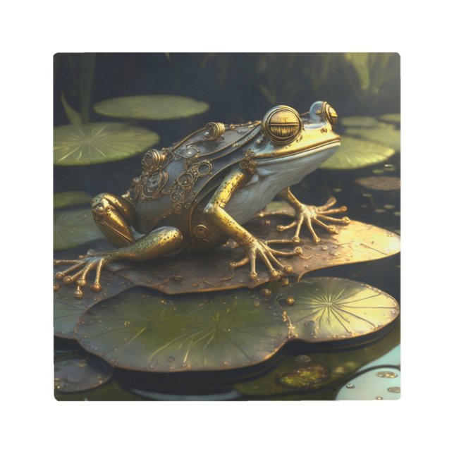 Steampunk Frog | Gothic Art (Front)