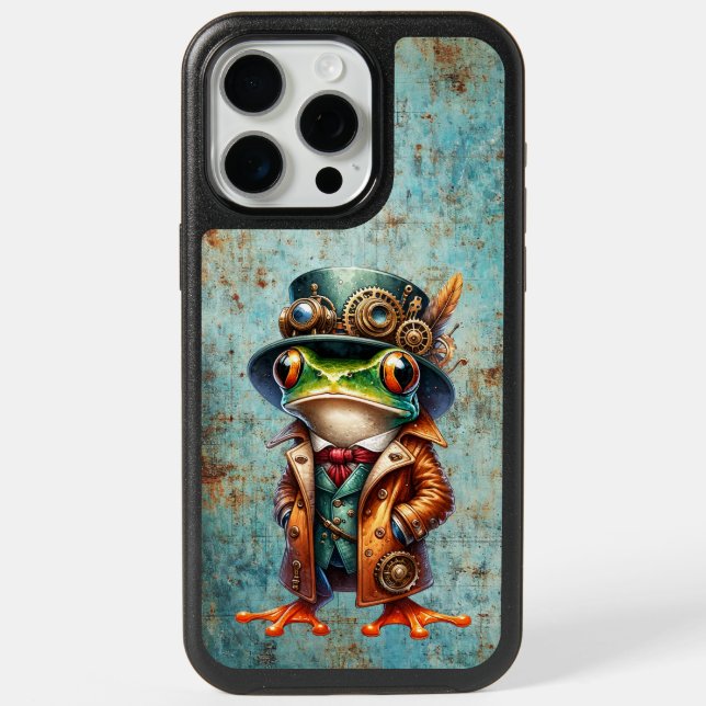 Steampunk Frog Otterbox Case (Back)