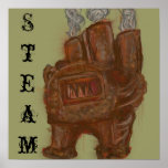 Steampunk Furnace, posters &amp; prints