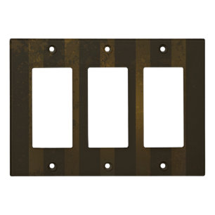 Steampunk Gears and Blue Butterflies Light Switch Cover