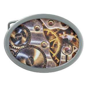 Steampunk Gears Belt Buckle