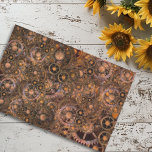 Steampunk Gears Industrial Vintage Rusted Tissue Paper<br><div class="desc">This design was created through digital art. It may be personalized by clicking the customize button and changing the color, adding a name, initials or your favorite words. Contact me at colorflowcreations@gmail.com if you with to have this design on another product. Purchase my original abstract acrylic painting for sale at...</div>