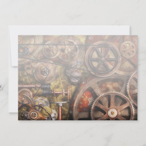 Steampunk - Gears - Inner Workings Custom Announcement