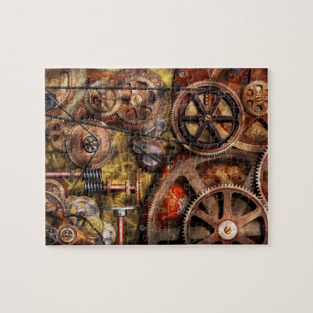 Steampunk - Gears - Inner Workings Jigsaw Puzzle (Horizontal)