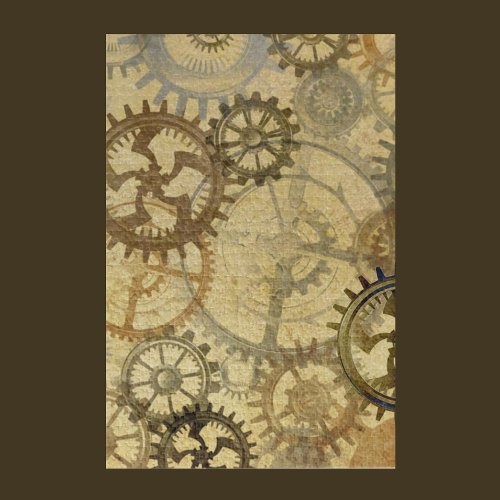 Steampunk Gears Puzzle