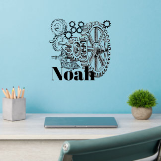 Steampunk Gears  Wall Decal