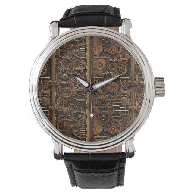 Steampunk Gears Watch (Front)