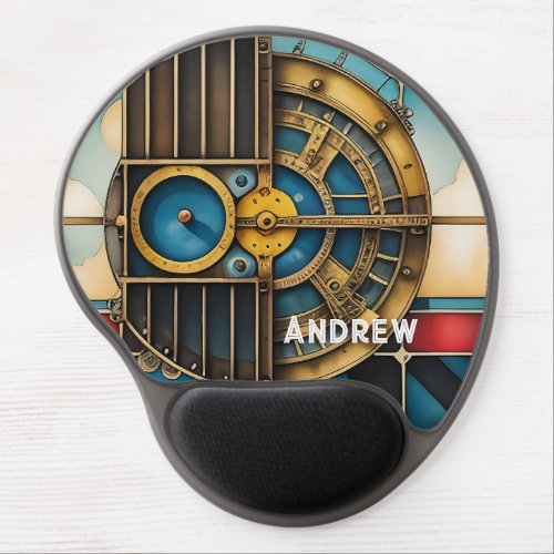 Steampunk Gel Mouse Pad
