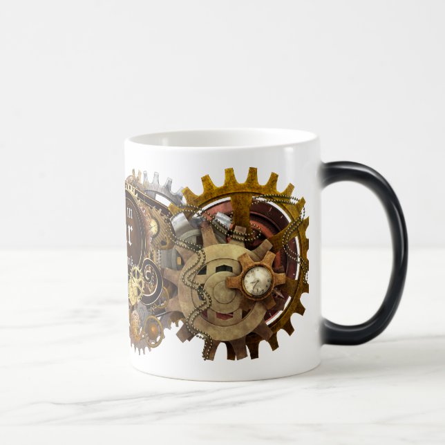 Steampunk Get it in Gear Mug (Right)