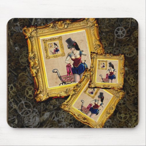 Steampunk gifts and accessories _ ladypramframes mouse pad