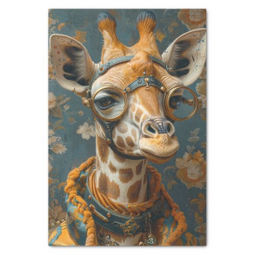 Steampunk Giraffe Tissue Paper