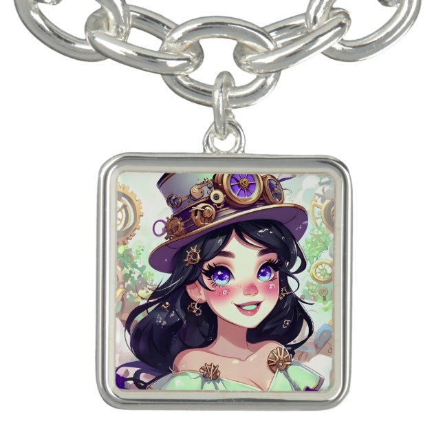 Steampunk Girl Bracelet (Design)