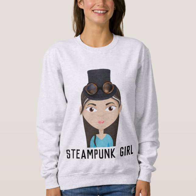 STEAMPUNK GIRL T-Shirts (Front)