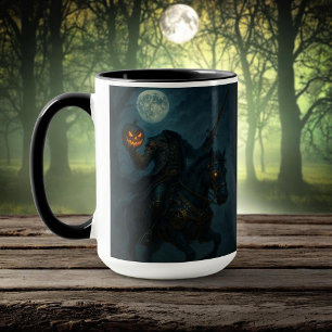 Steampunk Gothic Horror Headless Horseman Mug