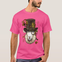 Steampunk Gothic Sheep Lamb Mechanical Farm Animal